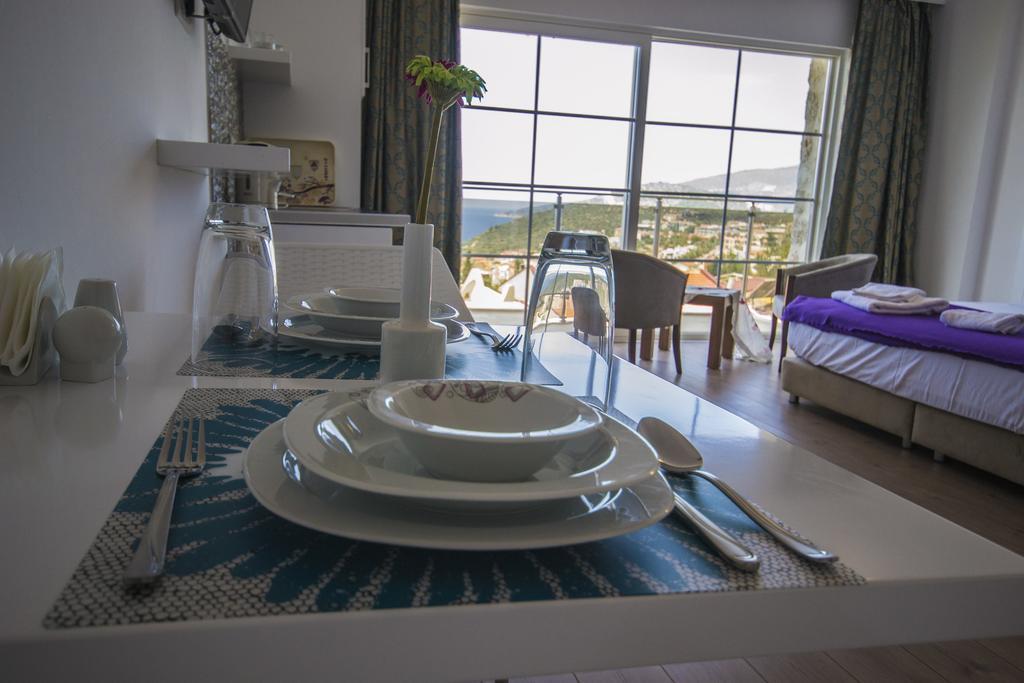 Kelebek Studio Apartments Kalkan Phòng bức ảnh
